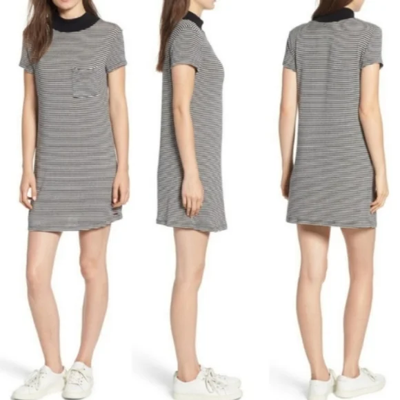 N:PHILANTHROPY BECKETT STRIPE MINI DRESS S - Picture 2 of 8